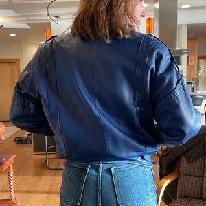 1980s Vintage Leather Jacket